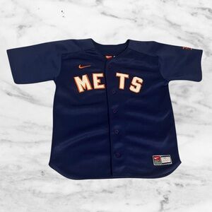 ⚾ New York Mets Nike Team Youth Jersey (Navy/Orange)